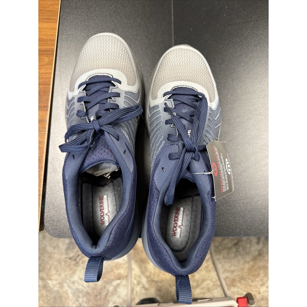 Wolverine Durashock Mens Blue‎ Work Shoes Size 11.5
